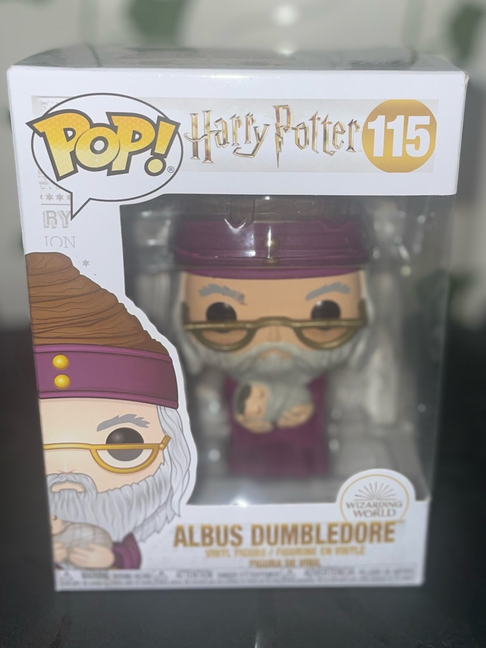 Funko Pop! Harry Potter Albus Dumbledore #115 - Purple, Gold, White